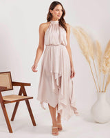 Kat Dress - Champagne - First Design