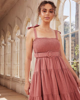 Kenzie Dress - Mauve - First Design