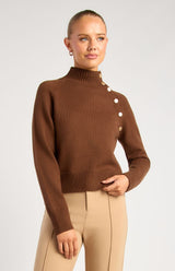 Rhode Knit Top - Chocolate