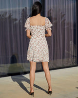 Kris Dress - White Floral - First Design