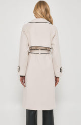 Leah Trench Coat - Beige - First Design