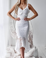 Leanne Dress - White - First Design