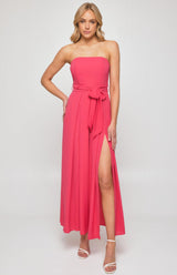 Lola Jumpsuit - Raspberry - First Design