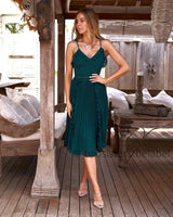 Maia Dress - Green - First Design