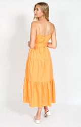 Melissa Dress - Orange - First Design