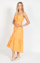 Melissa Dress - Orange - First Design