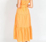 Melissa Dress - Orange - First Design