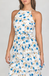 Misha Dress - White Floral - First Design