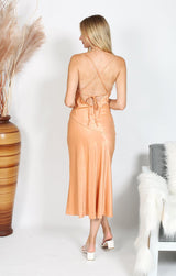 Monica Dress - Gold - First Design