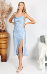Monica Dress - Light Blue - First Design
