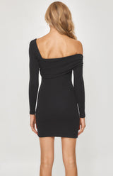 Nadia Mini Dress - Black - First Design