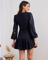 Octavia Dress -Navy - First Design