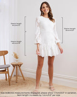 Octavia Dress - White - First Design