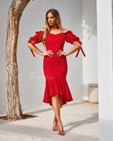 Parker Dress - Red - First Design