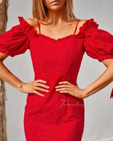 Parker Dress - Red - First Design