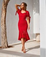 Parker Dress - Red - First Design