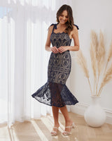 Reneylla Dress - Navy - First Design