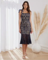 Reneylla Dress - Navy - First Design