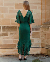 Reyna Dress - Green - First Design