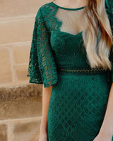 Reyna Dress - Green - First Design