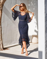 Reyna Dress - Navy - First Design