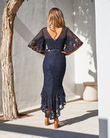 Reyna Dress - Navy - First Design