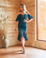 Riana Dress - Emerald Green - First Design