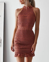 Rivers Dress in Mauve - First Design