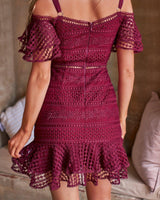 Sao Paolo Dress In Wine - First Design