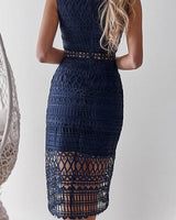 Scarlett Dress in Navy - First Design