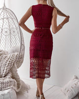 Scarlett Dress in Wine - First Design