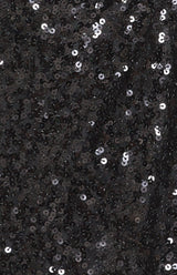Sequin Mini Dress - Black - First Design