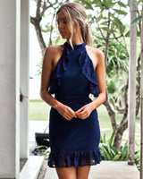 Shayne Dress Navy - First Design