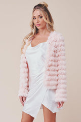 Shiba Cardigan - Pink - First Design