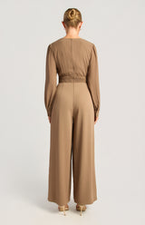 Hanna Jumpsuit -Taupe