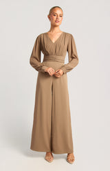 Hanna Jumpsuit -Taupe