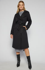 Asher Trench Coat- Black