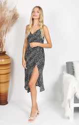 Sunrise Dress - Black Print - First Design