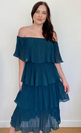 Tango Maxi Dress - Teal - First Design