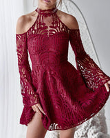 Tanya Dress in Burgundy - First Design