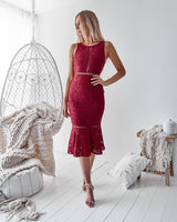 Tia Dress in Red - First Design