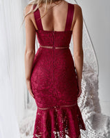 Tia Dress in Red - First Design