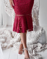 Tia Dress in Red - First Design