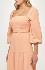Vanity Dress- Apricot - First Design