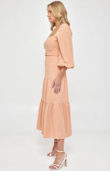 Vanity Dress- Apricot - First Design