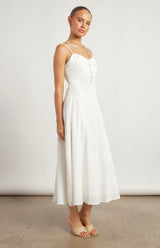 Sky Maxi Dress - White