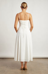 Sky Maxi Dress - White