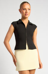 Belinda Two Way Zip Top