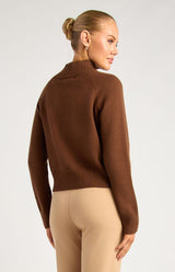 Rhode Knit Top - Chocolate