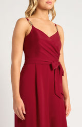 Kashie Jumpsuit  - Red